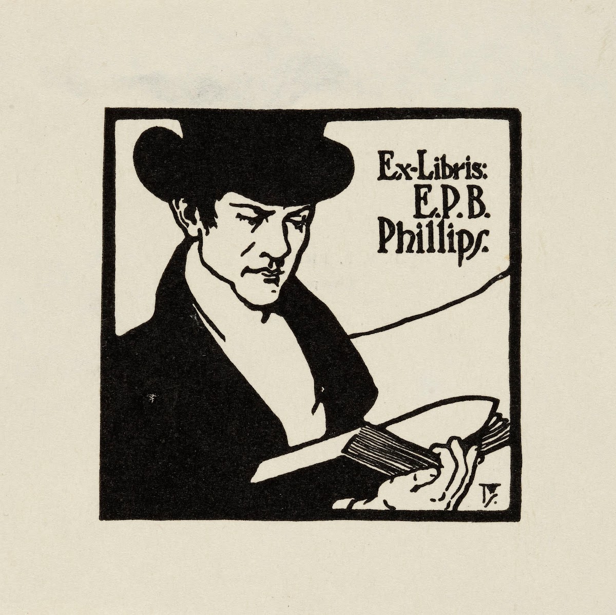 Bookplate EPB Philips 1900