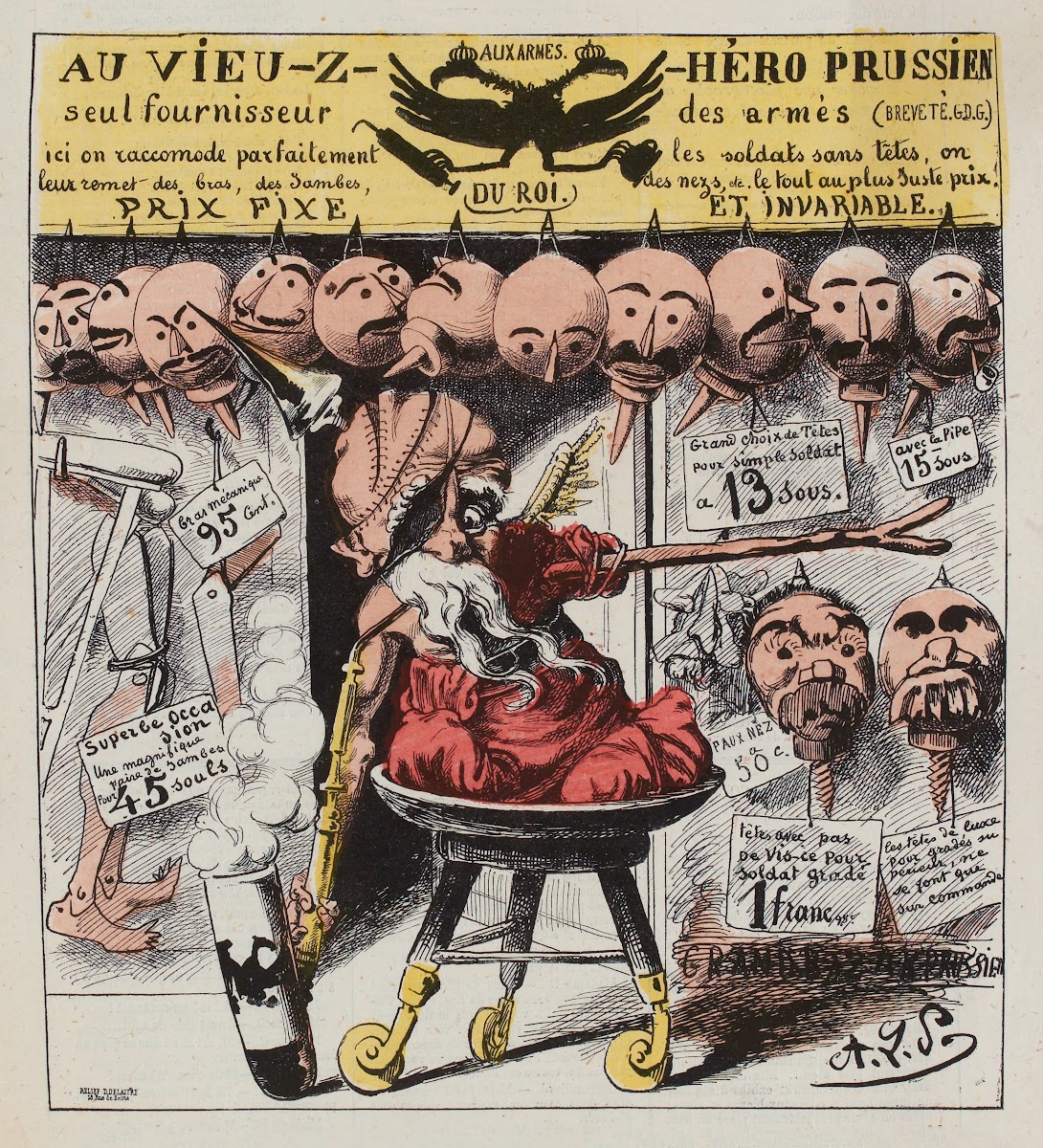 Actualité par Alfred Le Petit 1870
