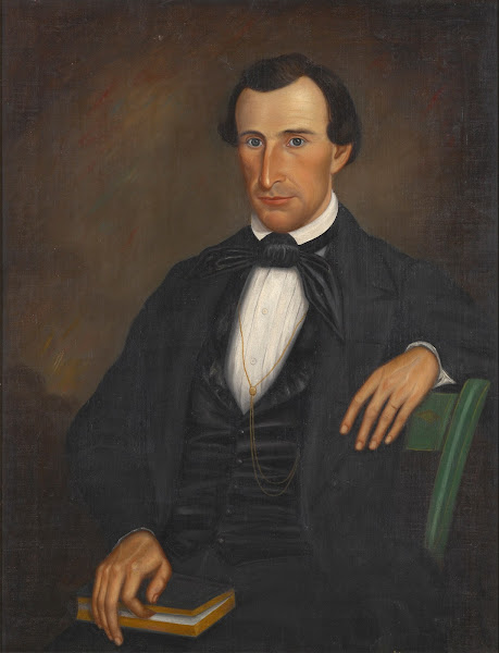 Portrait of Dr Lewis D Lyons 1855