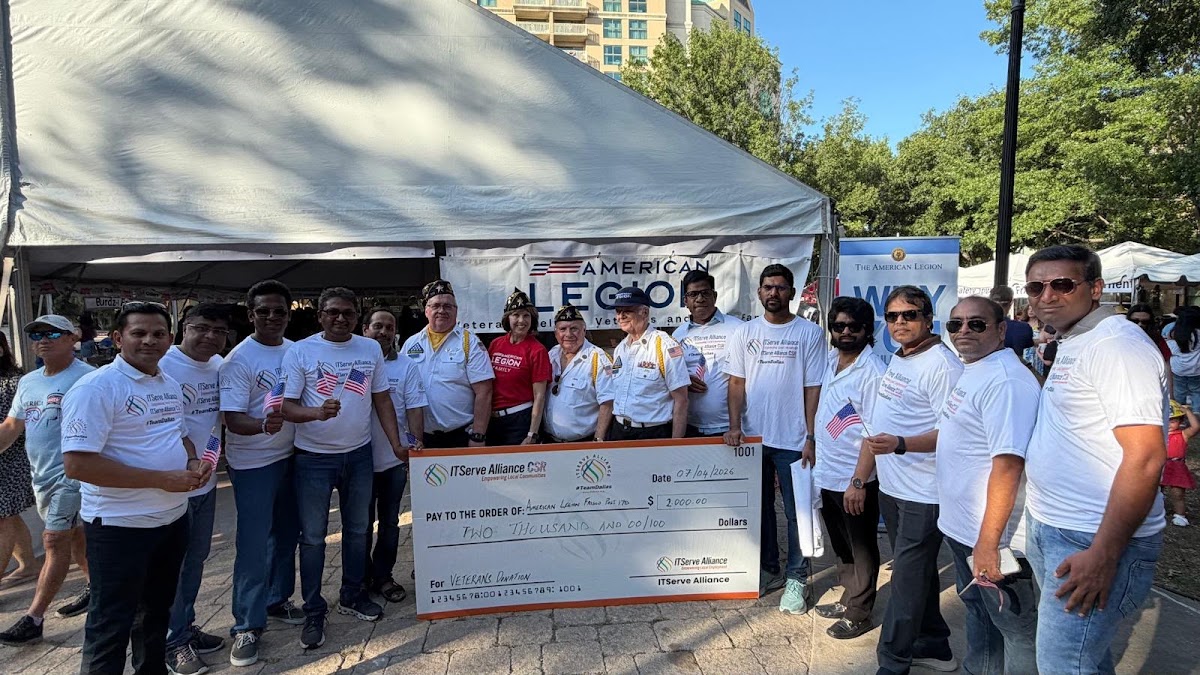 ITServe Alliance Dallas Chapter CSR Activity