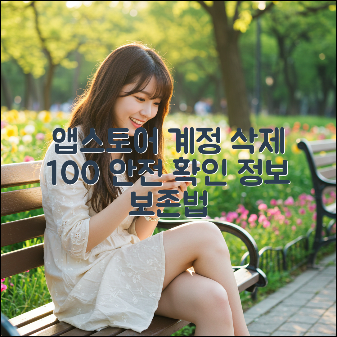 아이폰 앱스토어 계정 삭제 후 100% 안전 정보 확인법