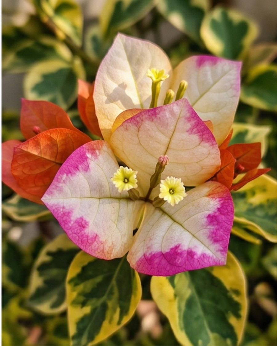 Imported Golden Summer Purple Bougainvillea Plant — view 2