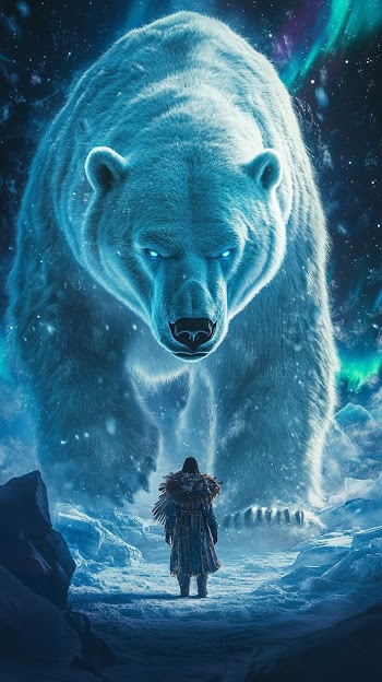 Polar Bear Digital Art Picture