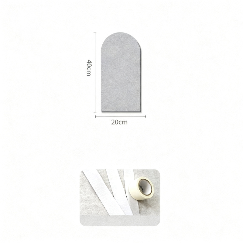 Foam wall panels with arch design, protective padding