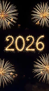 Golden Sparkler 2026 New Year Fireworks Display