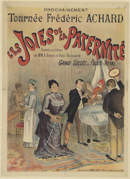 Prochainement Tournée Frédéric Achard Les Joies de la paternité 1891