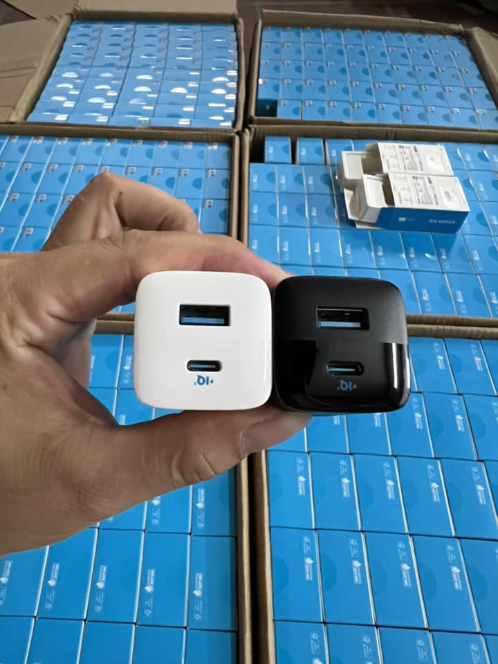 Củ sạc nhanh 33W ANKER A2331, 1 cổng Type C + 1 cổng USB