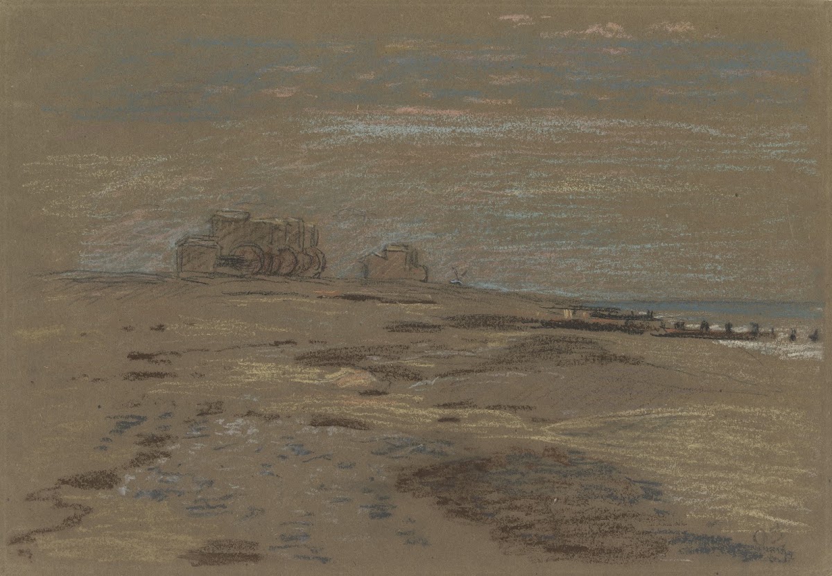 Ansicht der Küste von Littlehampton 1872
