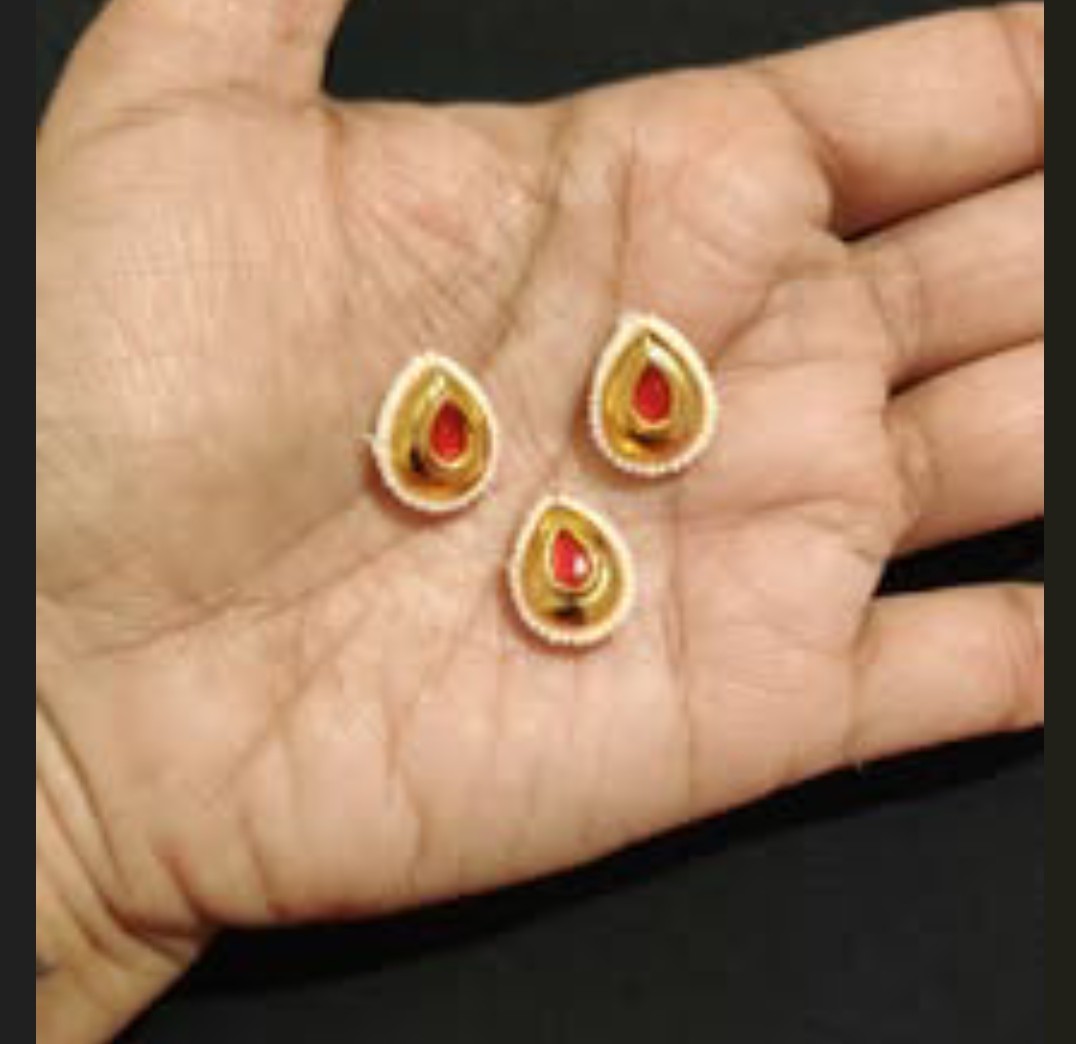 B31-Small Drop Pink (Pack Of 3)