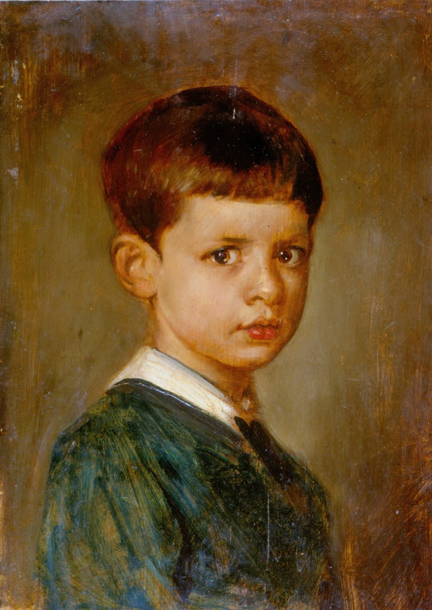Kinderbildnis des Kronprinzen Rupprecht von Bayern 1874