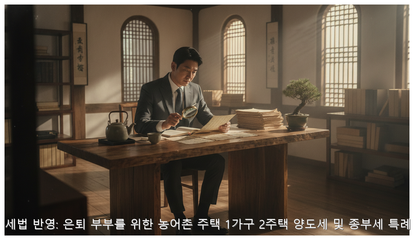 2026 농어촌 주택 세금 혜택 가이드 핵심 안내 및 분석 인포그래픽 (8)