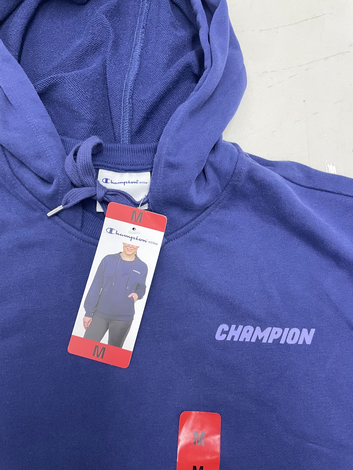 Champion Hoodie Blue M #2217