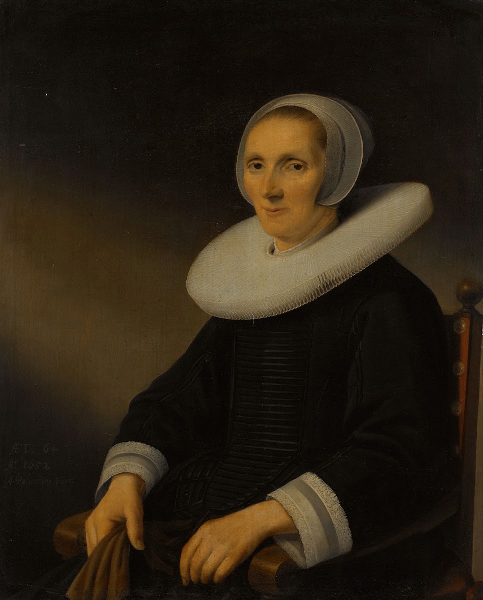 Portrait of a Woman probably Jacobmina de Grebber 1652