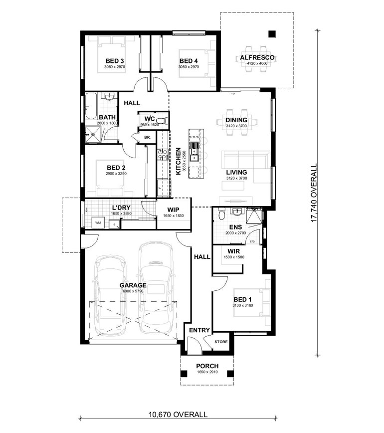 House and Land Investment Property in Glenvale, QLD (3.57% Yield) | Aus Investment Properties - Floor Plan 1