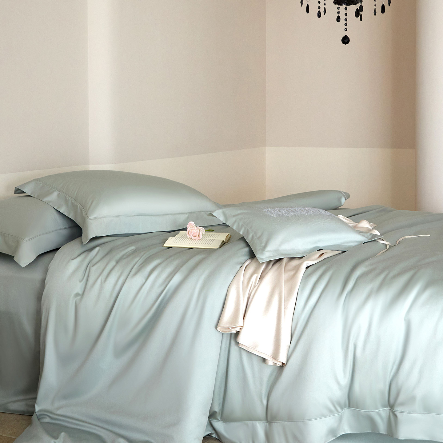 Egyptian cotton bedding, 4-piece set