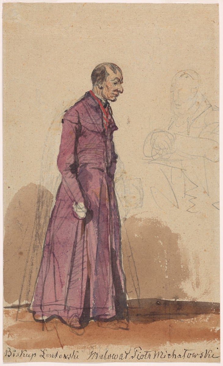 Portrait of Bishop Łętowski 1850