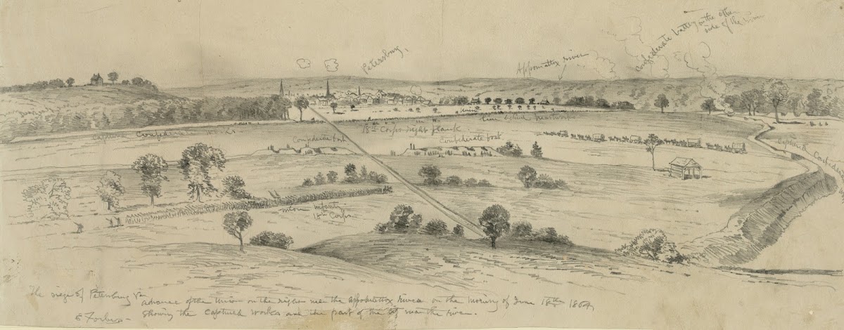 The siege of Petersburg 1864