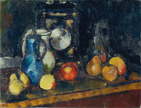 Stillleben Mit Uhr 1914