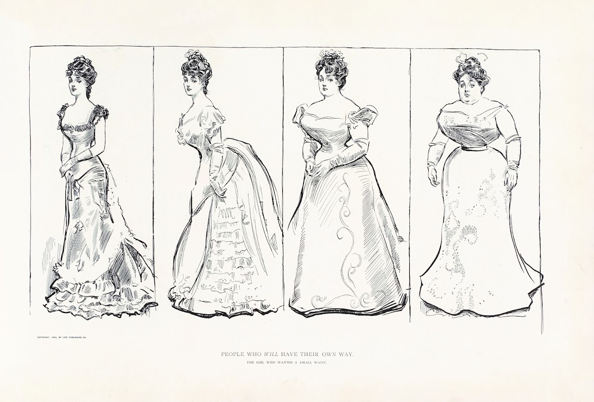 People who will have their own way  The girl who wanted a small waist 1899