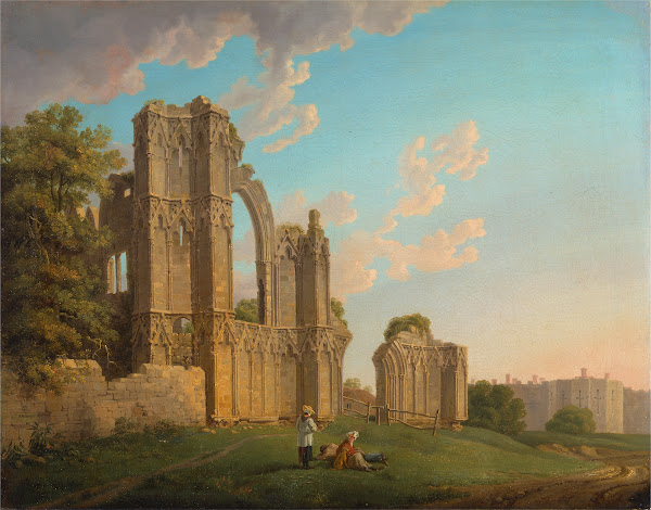 St Marys Abbey York ca 1778
