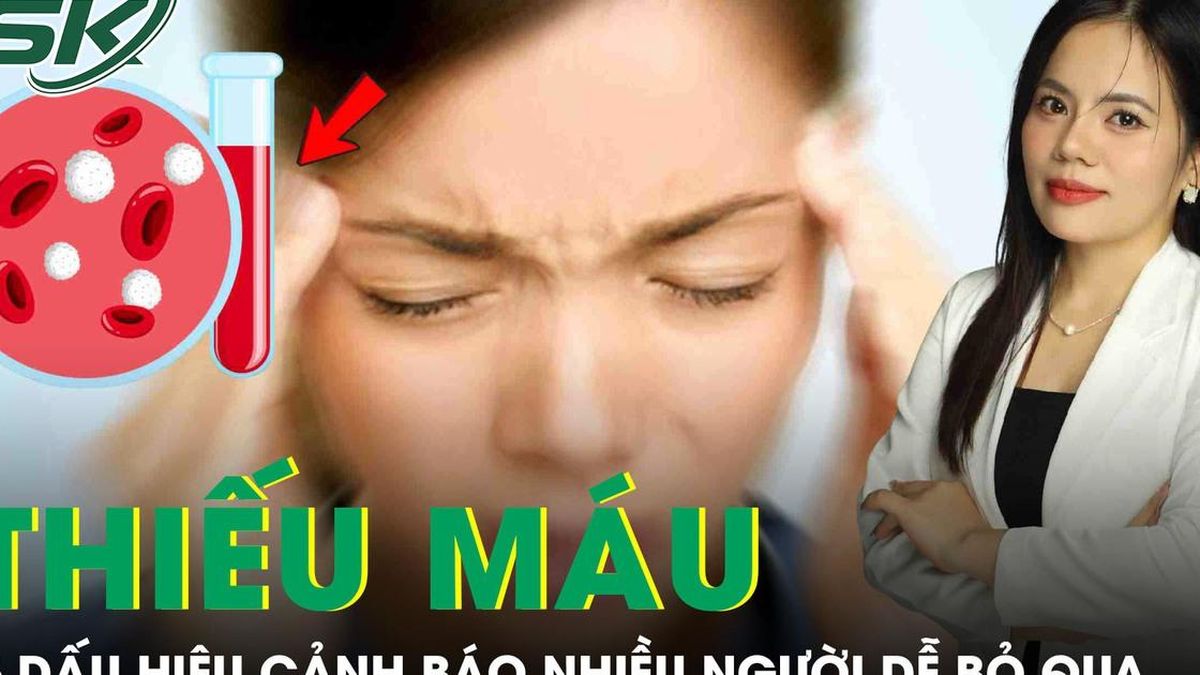 5 dấu hiệu sau đây cảnh báo cơ thể đang thiếu máu, dấu hiệu cuối nhiều người bỏ qua - Báo Sức Khỏe &amp; Đời Sống