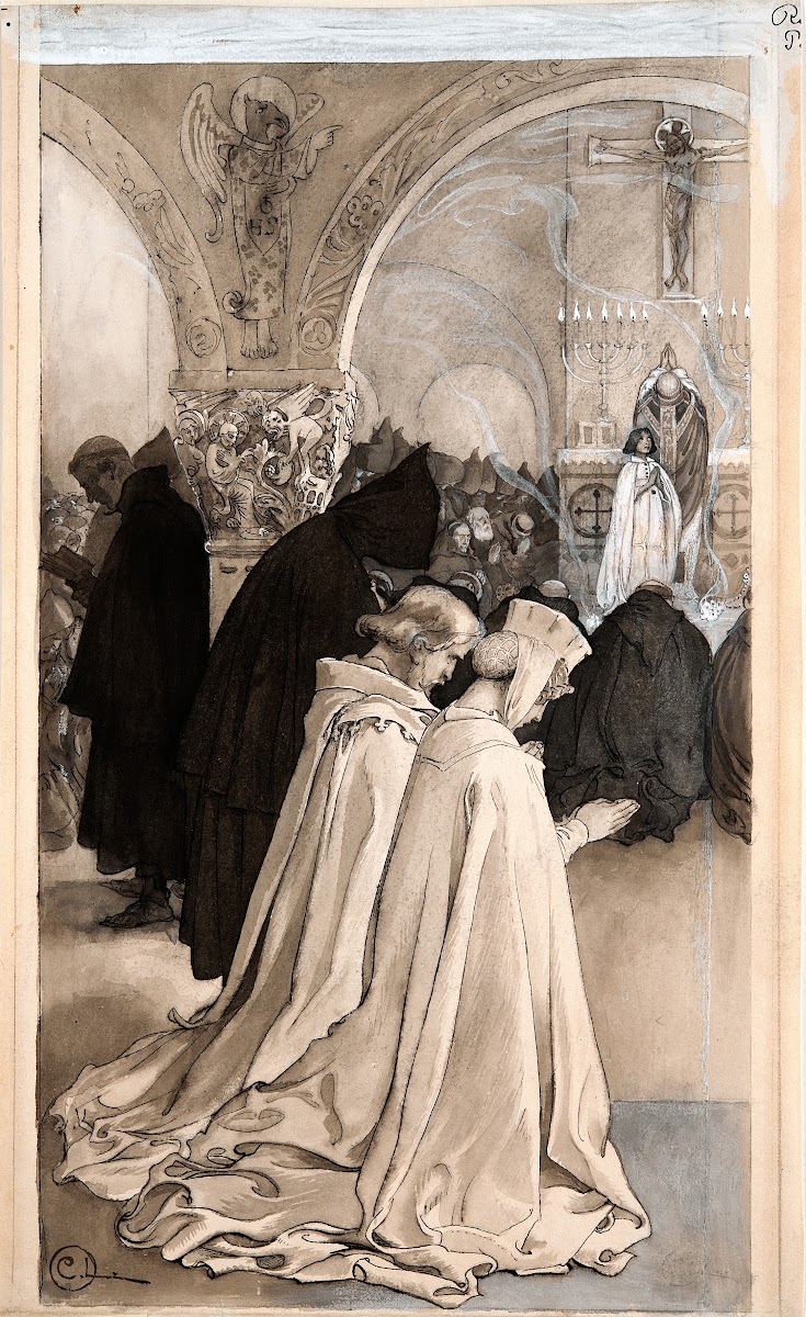 Illustration to SingoallaThe Wind Is My Lover by Viktor Rydberg 1894