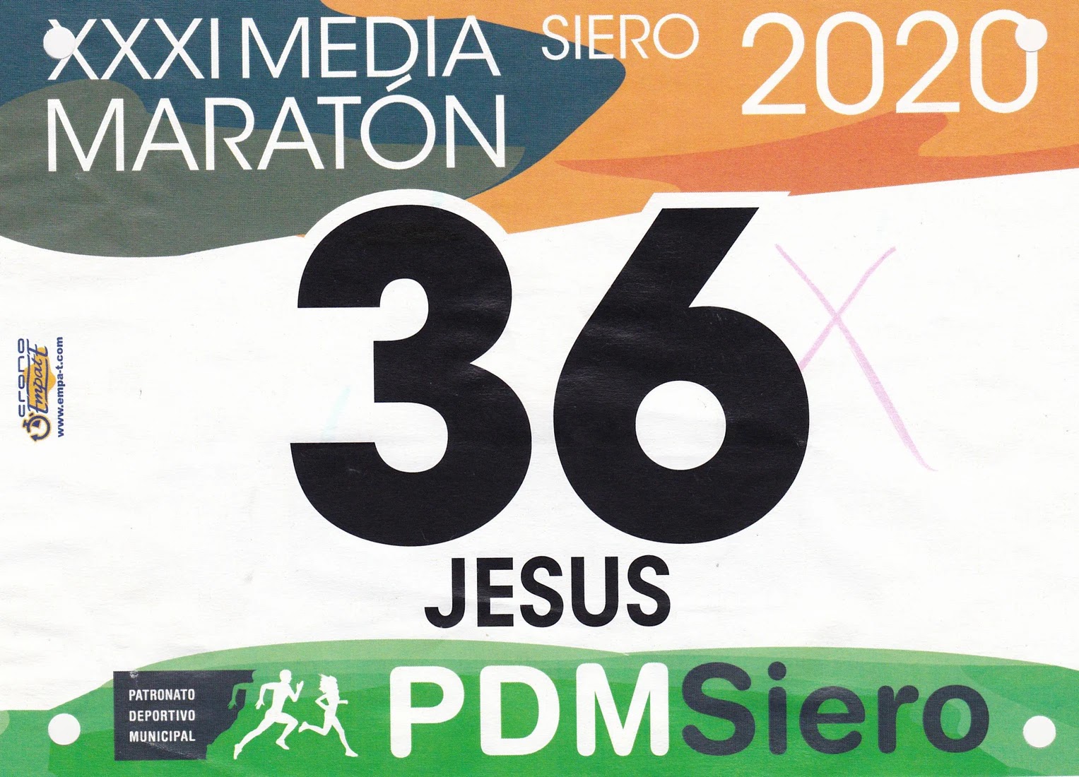 Dorsal de MM Pola de Siero