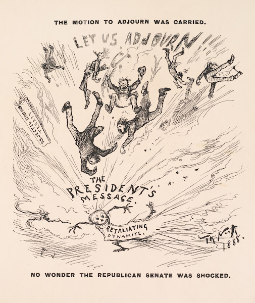 The motion to adjourn was carried No wonder the Republican Senate was shocked