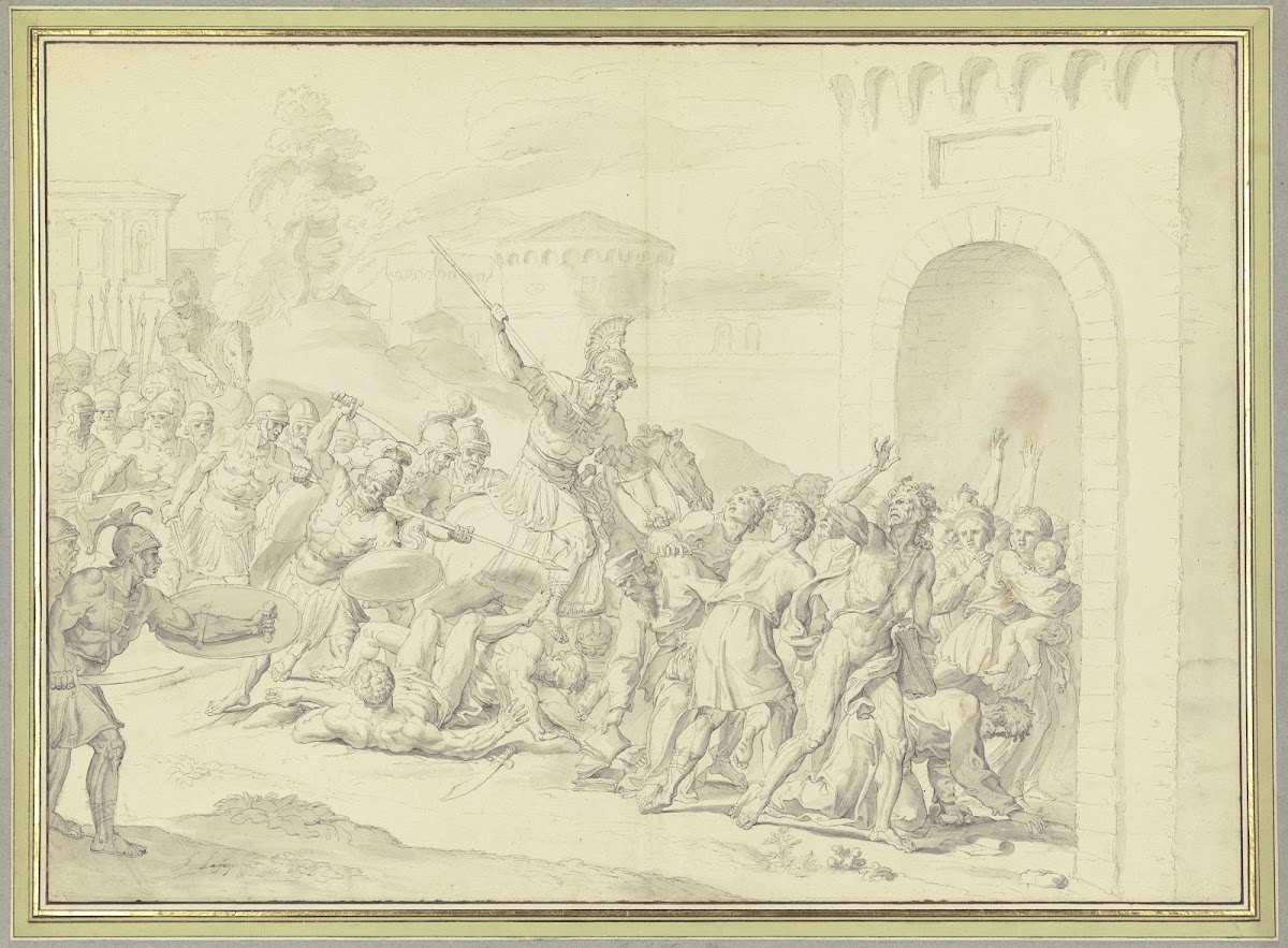 Die Toulousaner Jagen Die Hugenotten Aus Ihrer Stadt Ca 1682 1683