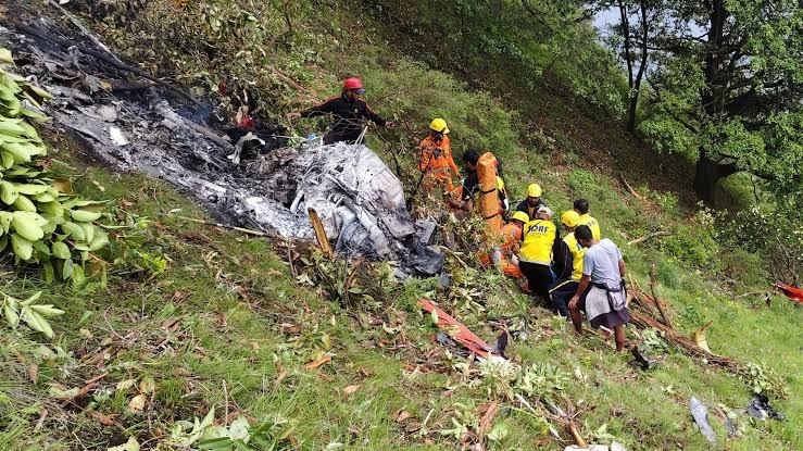 Uttarakhand Helicopter Crash Near Joshimath Leaves Six Dead