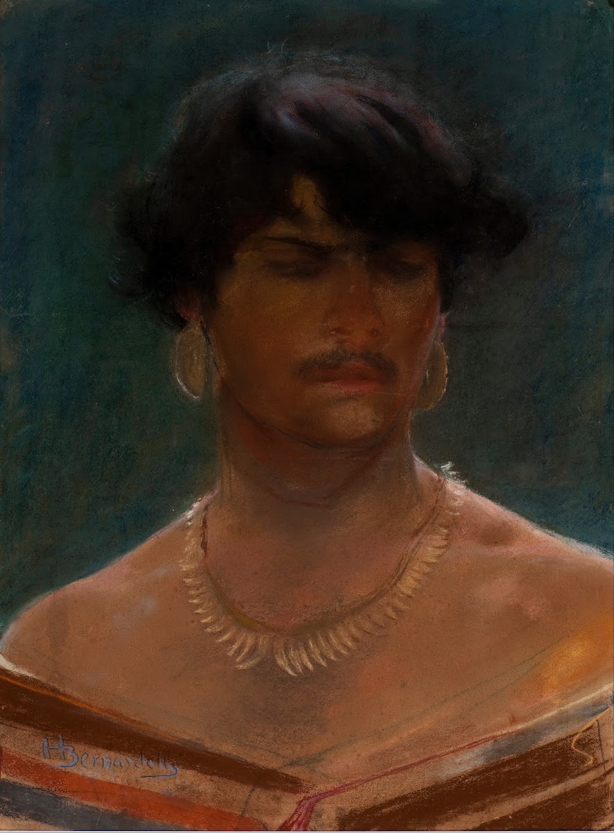 Head of an Indian circa 1925