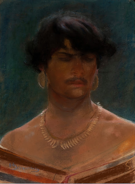 Head of an Indian circa 1925