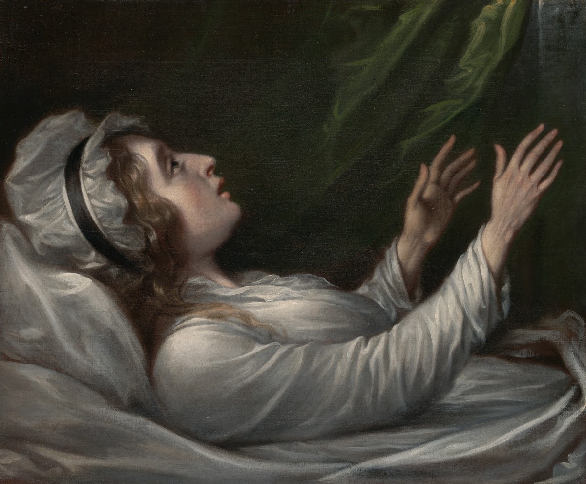 Sarah Trumbull Sarah Hope Harvey on HerDeathbed 1824