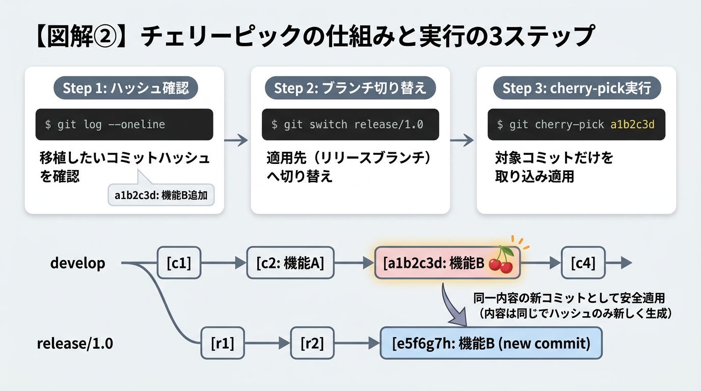 チェリーピックの仕組みと実行の3ステップ