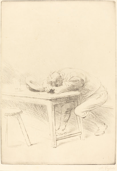 Siesta of a Laborer Sieste dun ouvrier