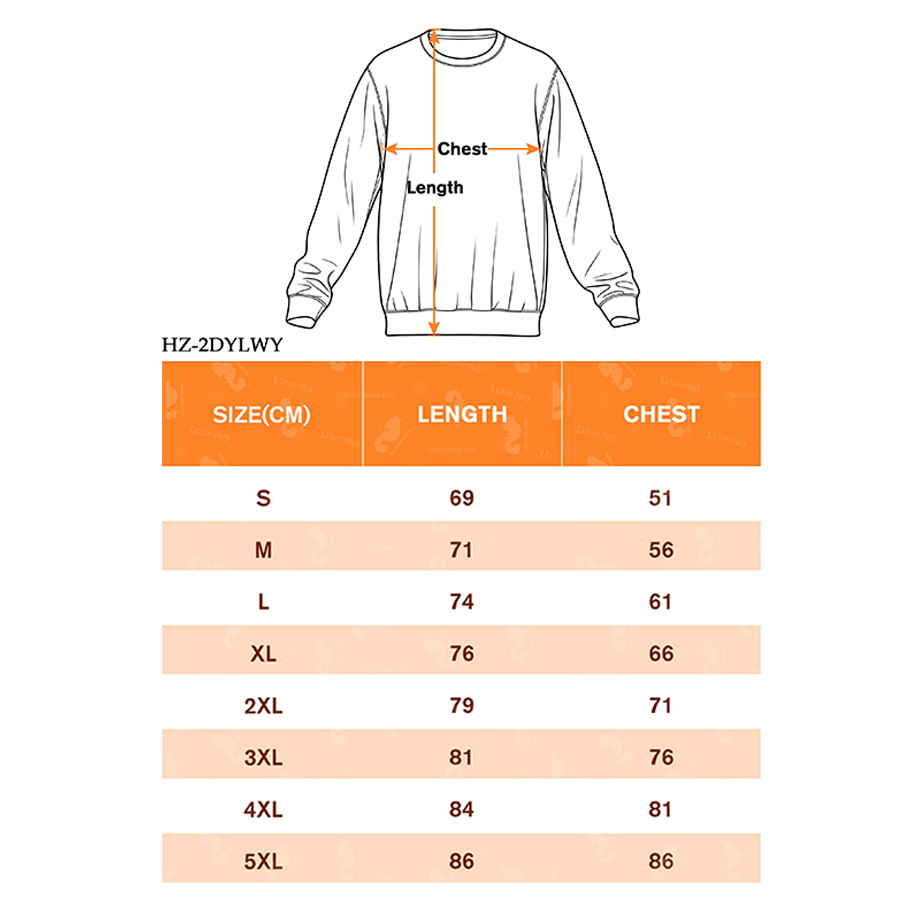 AOP HZ 2D crewneck sweatshirt