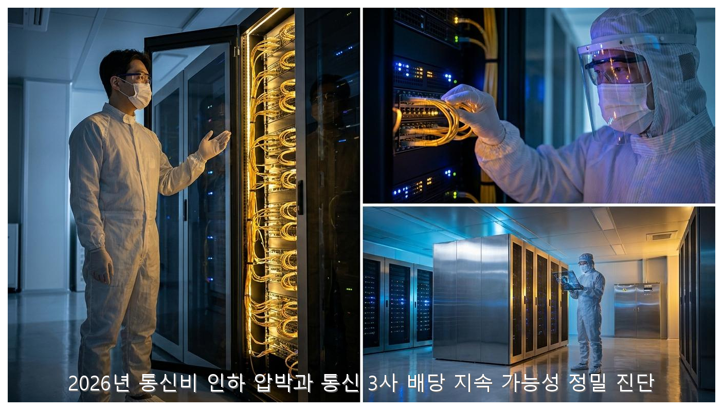 2026년 통신비 인하 압박과 통신 3사 배당 지속 가능성 정밀 진단 핵심 안내 및 분석 인포그래픽 (5)