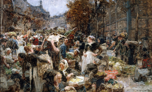 Lapprovisionnement des Halles 1888