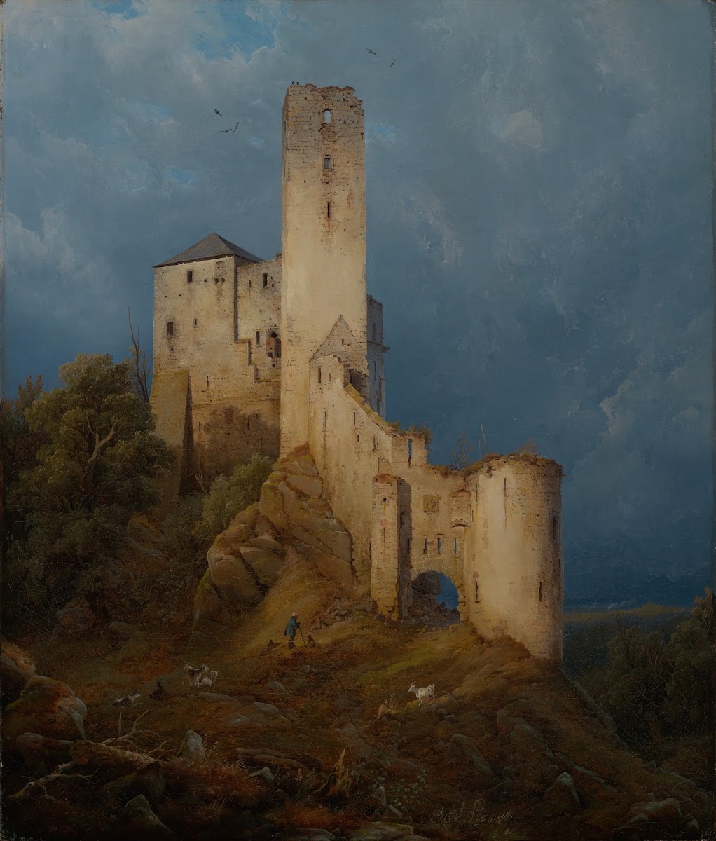 Burgruine 1840