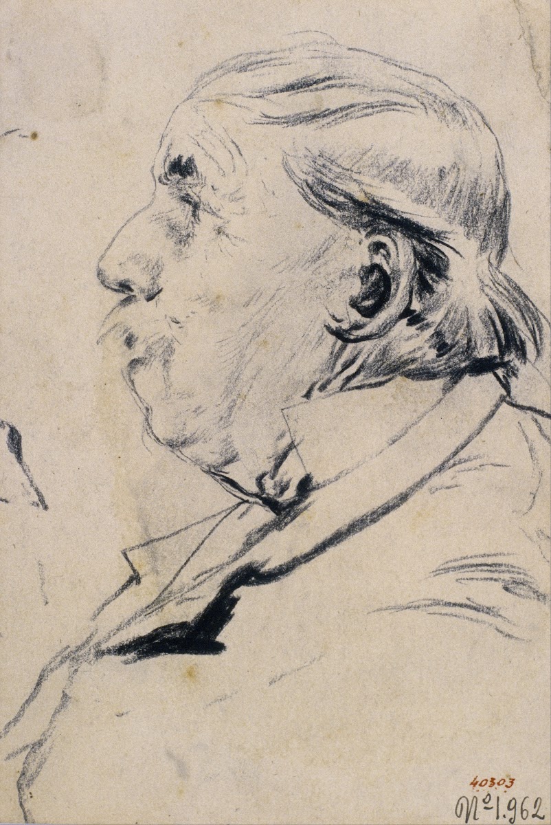 Head of an Old Man circa 1883