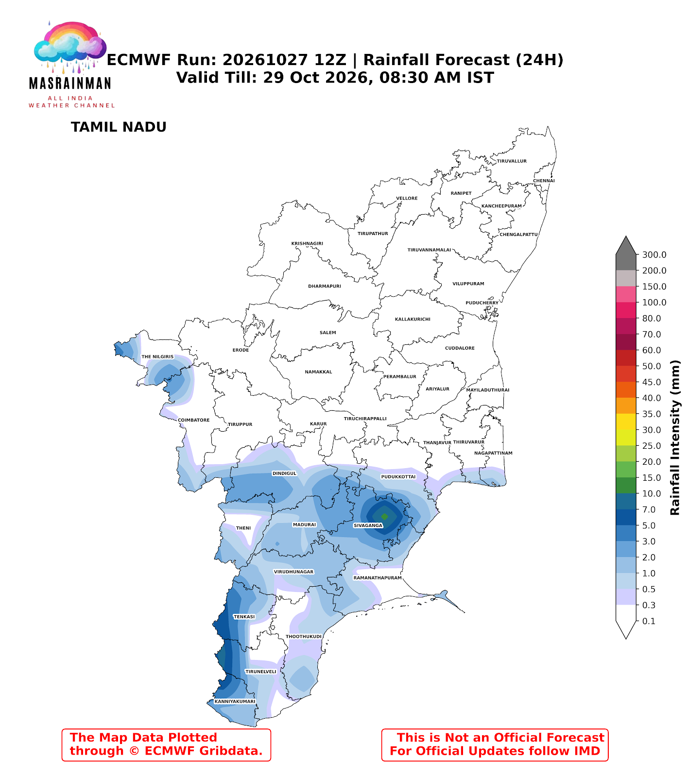 Tamil Nadu - MasRainMan Weather