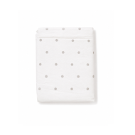 Fitted sheet for children's mattress Twins Dolce Insta 120x60 calico Peas silver