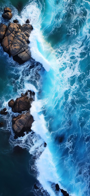 Aerial Ocean Picture