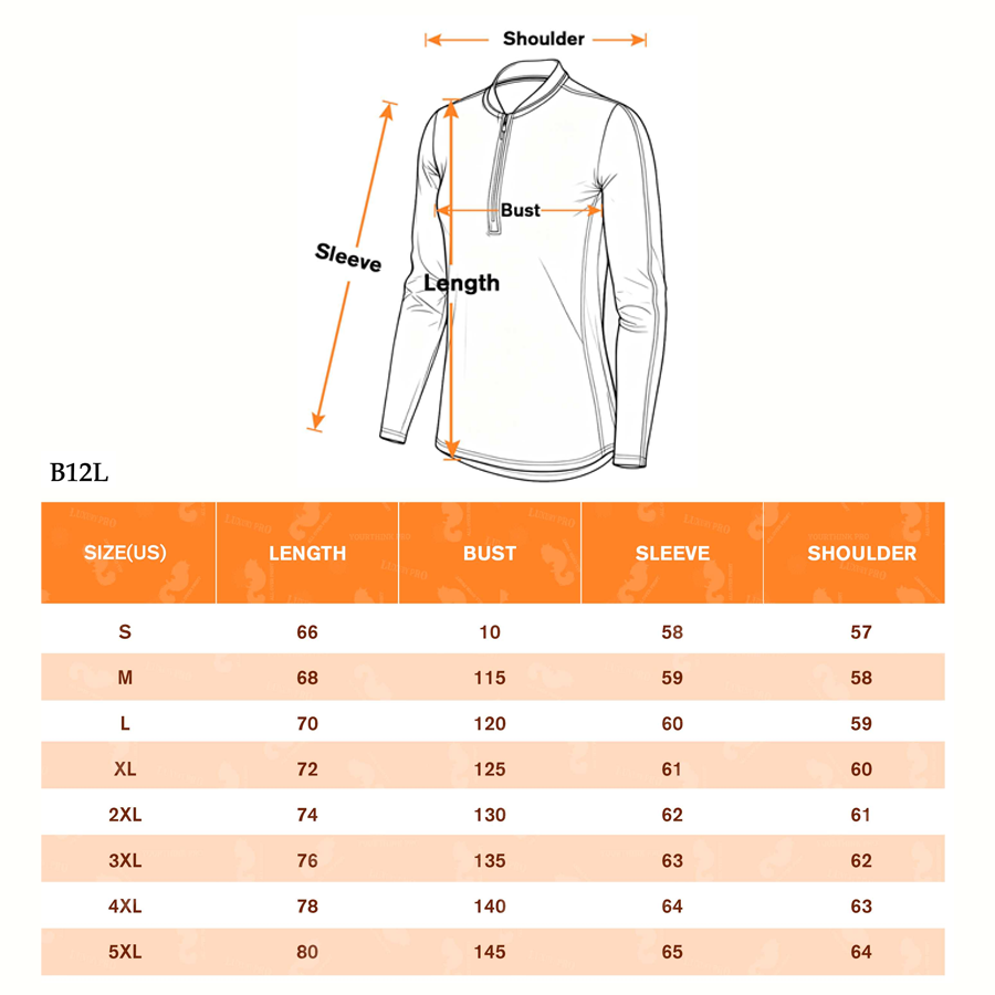 AOP Baseball-style half-zip long-sleeve shirt