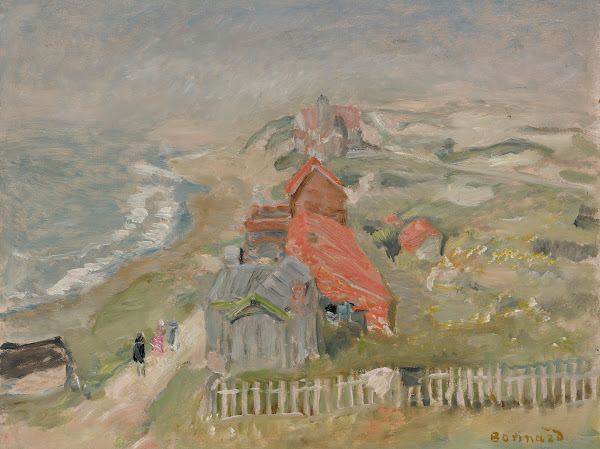 La Maison Au Bord Du Chemin Ou Maisons Sur La Falaise 1918