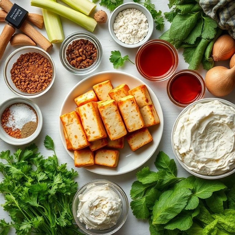Ingredients for Crispy Honey Garlic Tofu Recipe for Easy Dinner: Quick & Delicious with Crispy Tofu