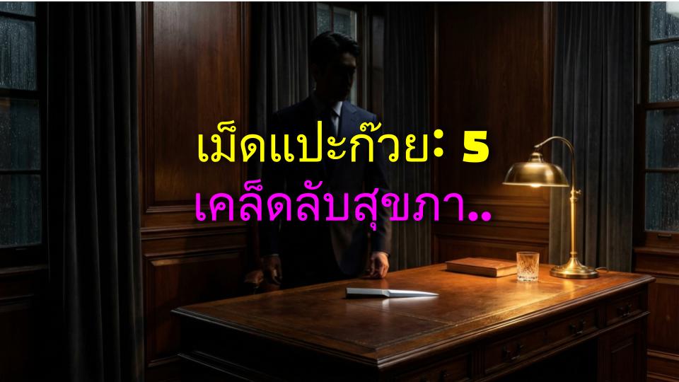 เม็ดแปะก๊วย: 5 เคล็ดลับสุขภาพสุดปังที่คุณไม่เคยรู้! จากปอดถึงคอเลสเตอรอล