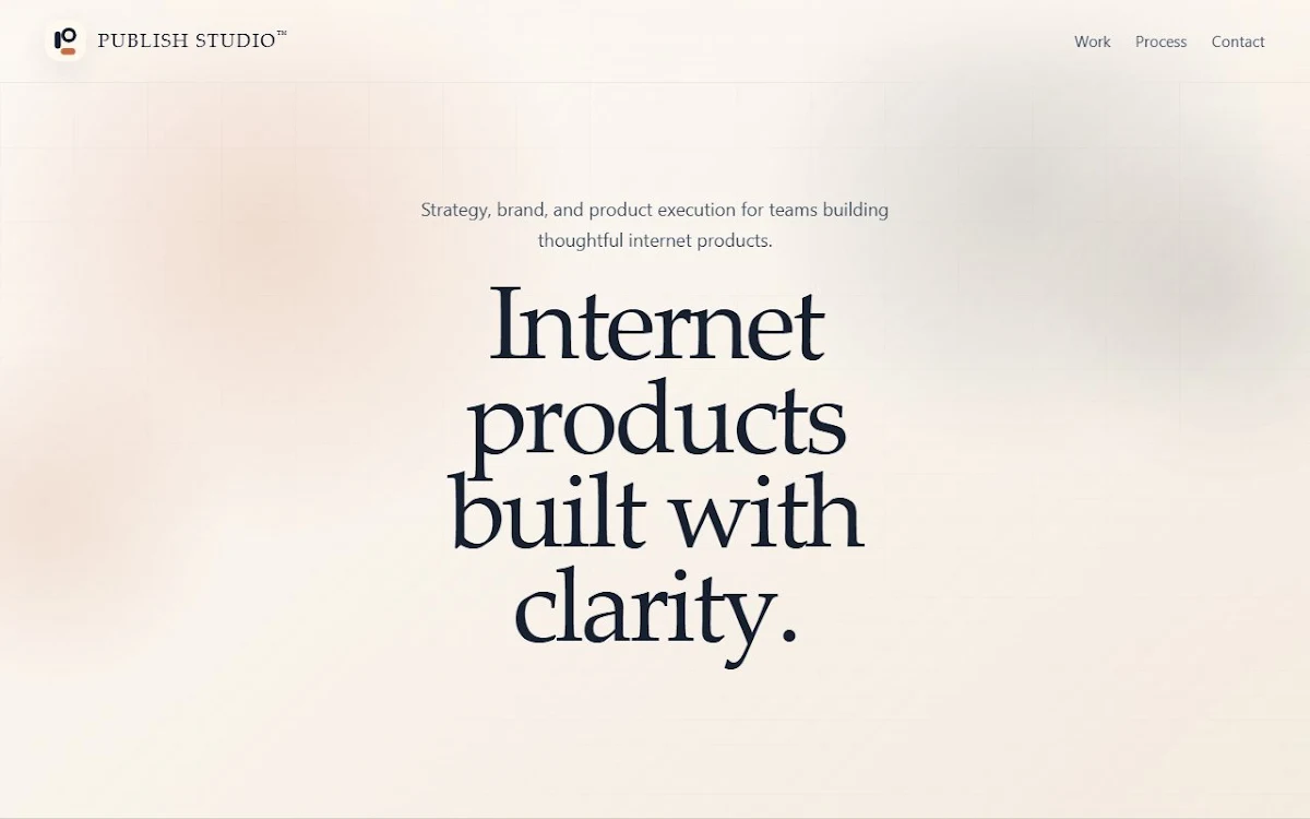 Captura de Publish Studio