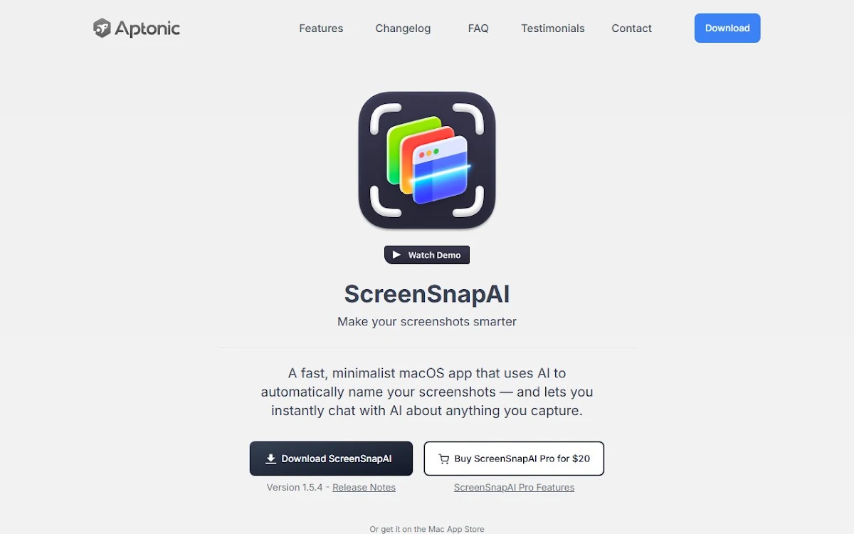 Captura de ScreenSnapAI