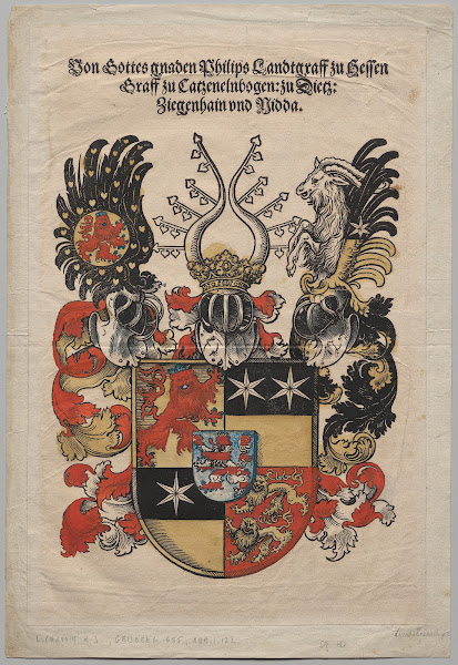 Coat of Arms of Philip Landgrave of Hesse 1546